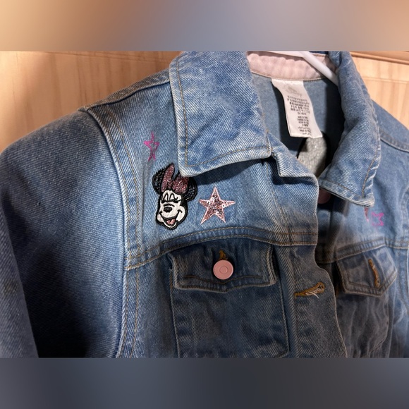 Disney Minnie Kids Jean Jacket - Picture 9 of 9
